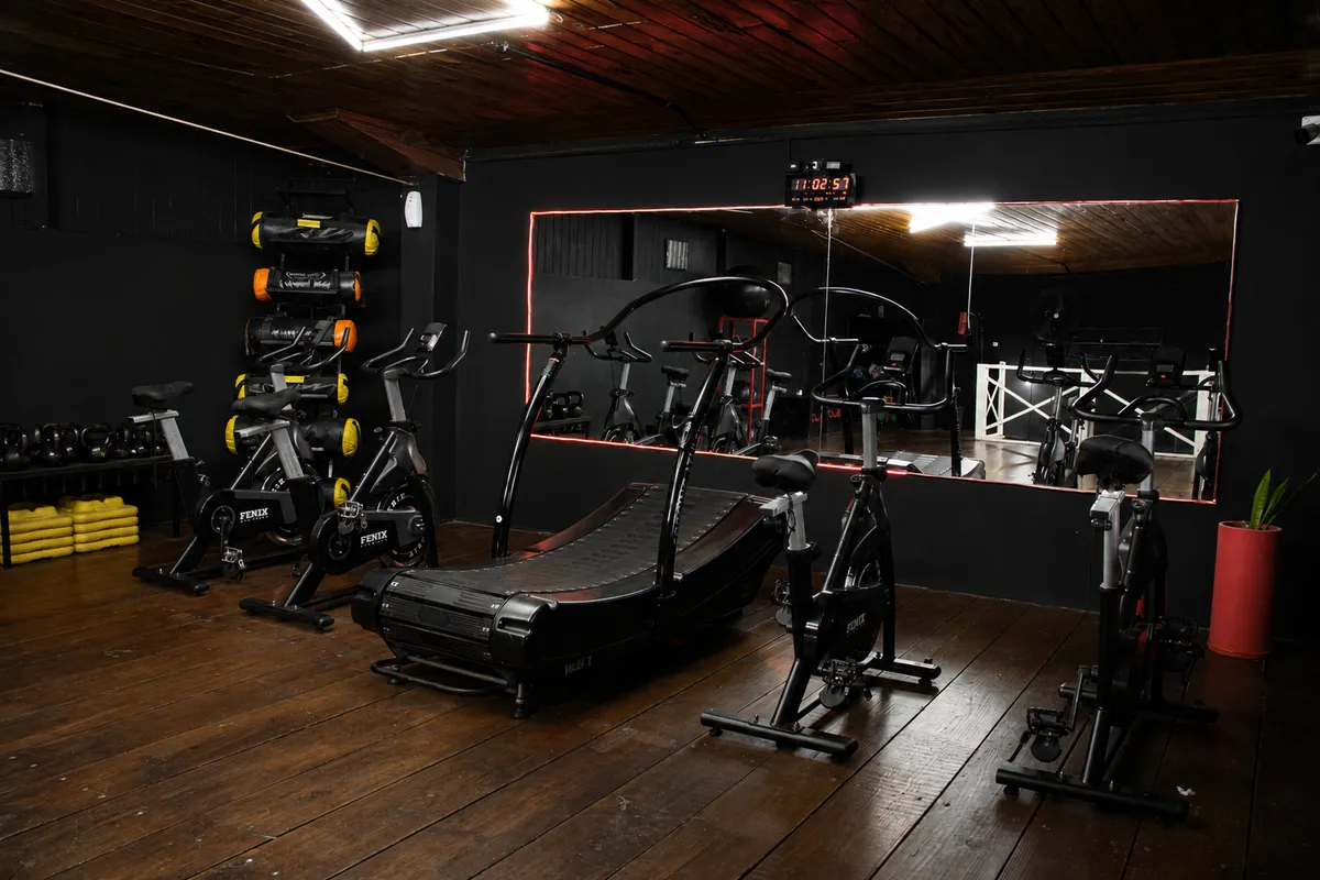 Zona de entrada en calor y cardio