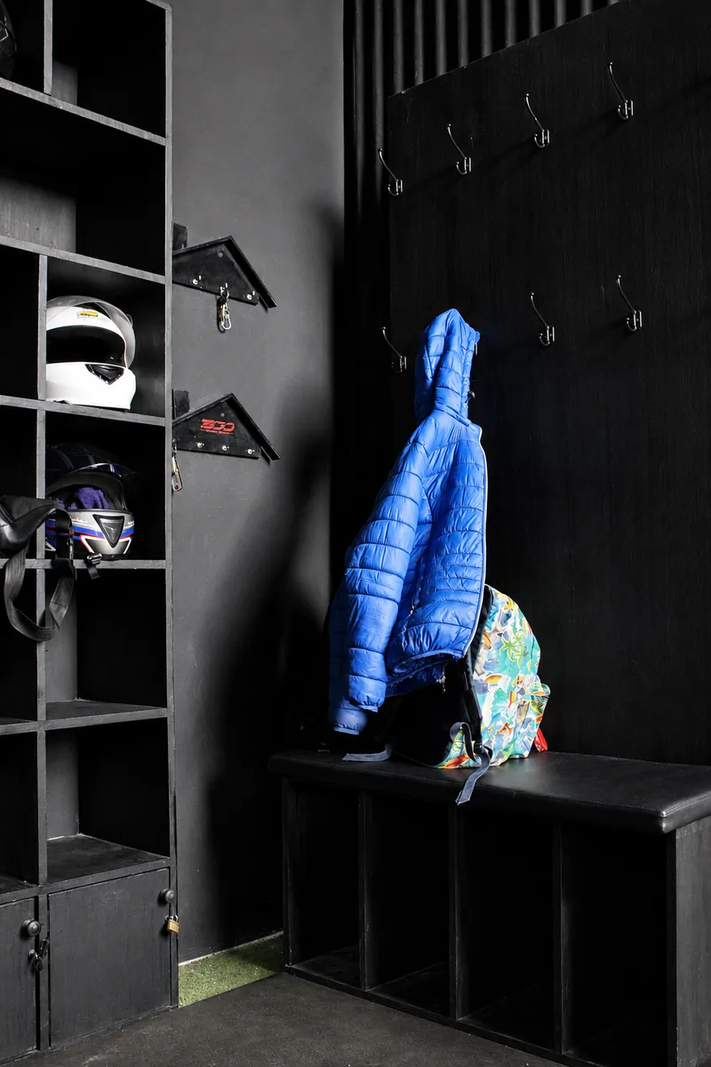 Lockers del gimnasio